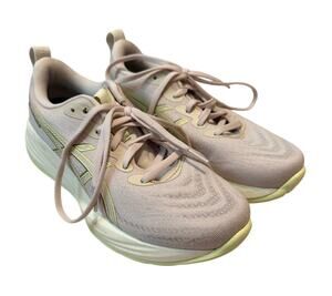 ASICS GEL-Cumulus 27 Women's Running Shoes Size 8 Mineral Beige Yellow